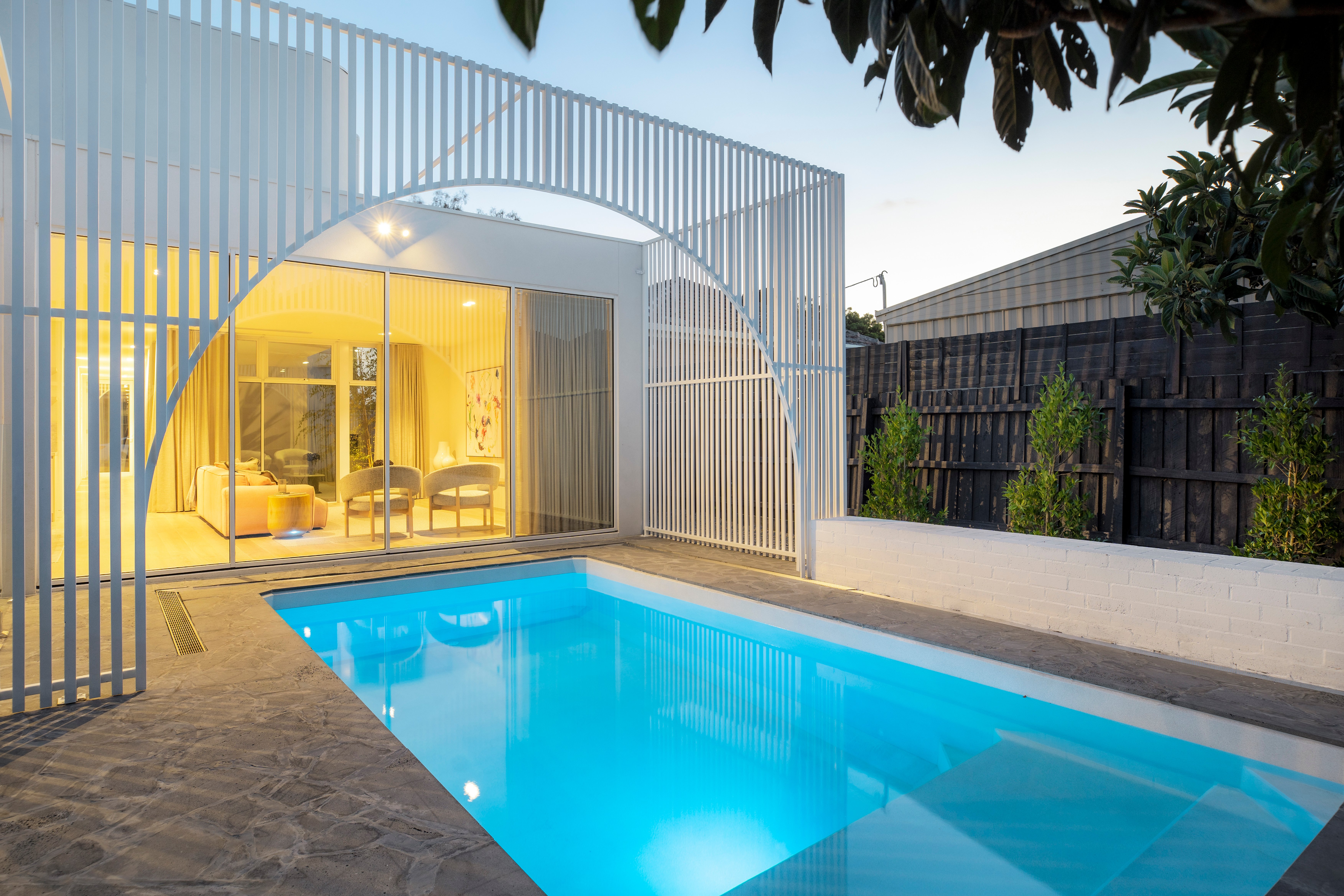 6m x 3m Plungie Max with Kona Coast ecoFinish interior at the Rubiks Cubed project